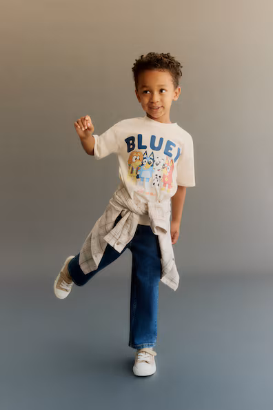 Оверсайз футболка с принтом