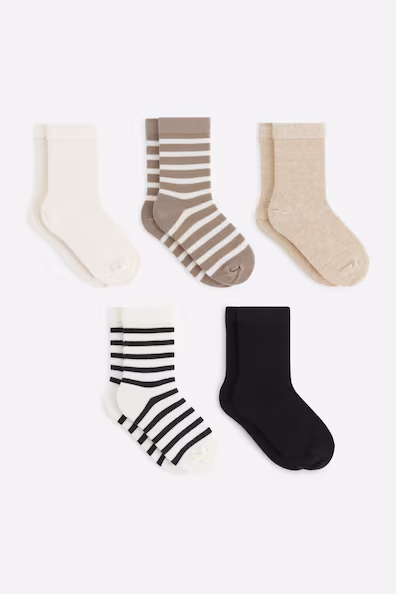 Набор из 5 пар хлопковых носков- Заказать в России