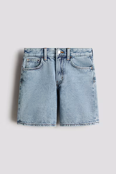 Джинсовые шорты свободного кроя- Заказать в России