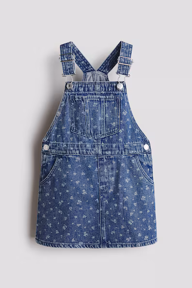 Джинсовая сарафан-юбка из хлопка- Заказать в России