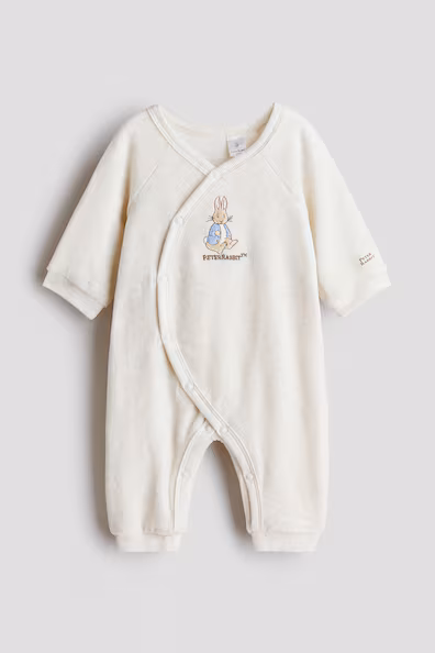 Комбинезон из вельвета с вышивкой H&M