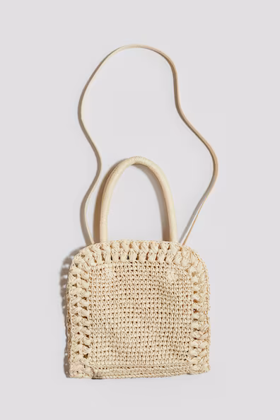 Сумочка через плечо из соломки- Заказать в России