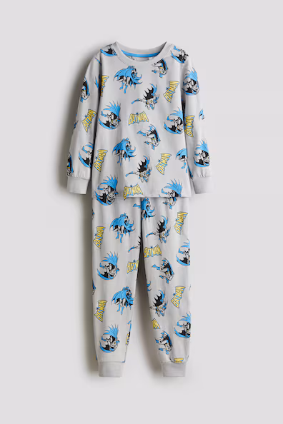 Пижама в принтованном джерси из хлопка- Заказать в России