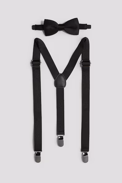 Набор подтяжек и бабочки на воротнике- Заказать в России