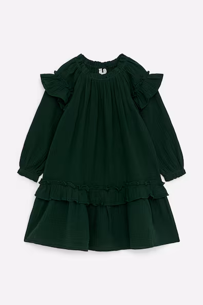 Платье из хлопковой муслина- Заказать в России