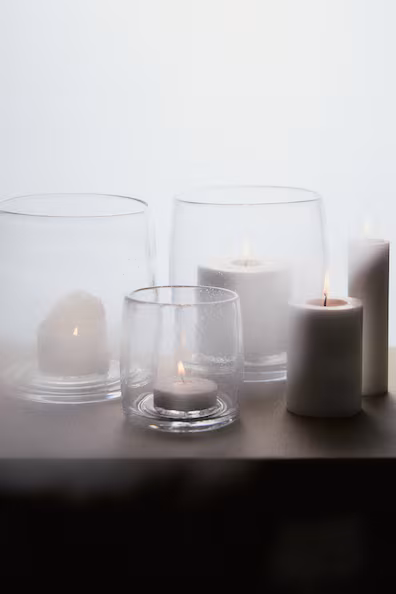 H&M Небольшая подсвечник из стекла