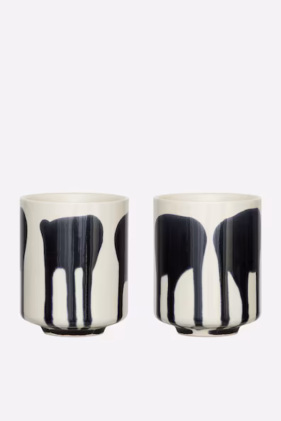 Набор из 2 кружек из греса