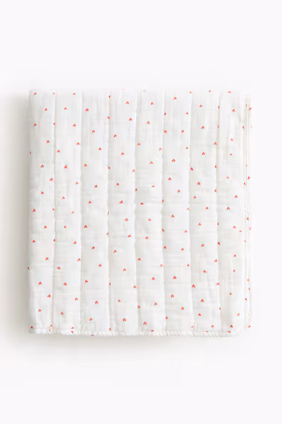 H&M Одеяло для младенцев из стежаной муслиновой ткани