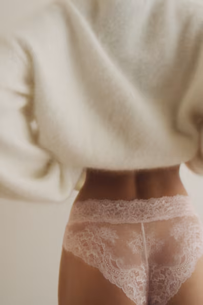 Набор из 2 трусов-хипстеров из кружева- Заказать в России
