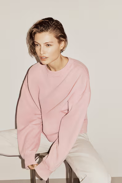 Свитшот из хлопка- Заказать в России