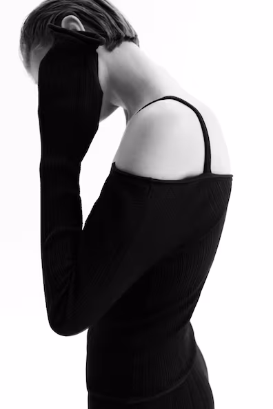 Свитер из рубчиковой ткани- Заказать в России