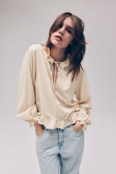 Топ с оборками- Заказать в России