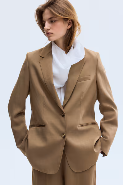 Пиджак с одним заклепкой- Заказать в России