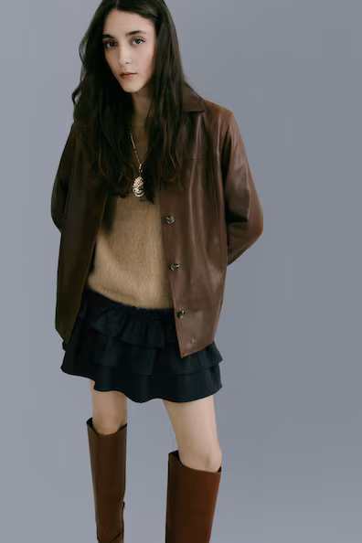 Юбка-шорты с оборками