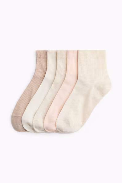 Пакет из 5 пар носков до щиколотки- Заказать в России