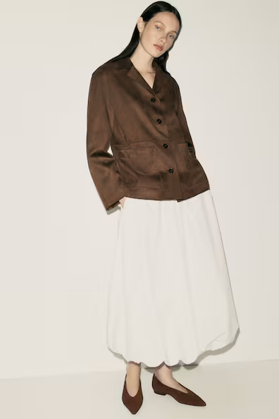 Балетки из кожи- Заказать в России