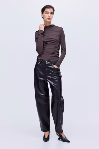 Драпированный свитер из шелковой смеси- Заказать в России