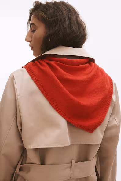 Шарф из тонкого трикотажа- Заказать в России