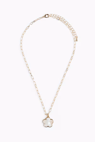 Колье с подвеской в форме цветка- Заказать в России