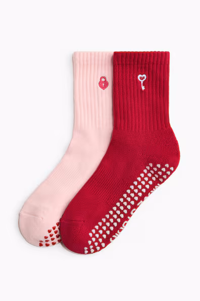 2 пары носков с антискользящим покрытием для спорта- Заказать в России