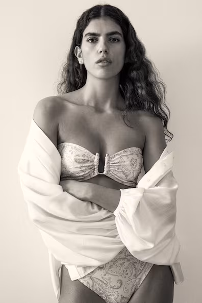 Бикини топ с уплотненными чашечками