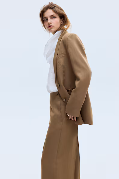 Классические брюки из хлопкового штапеля- Заказать в России