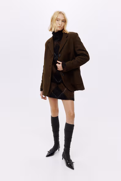 Блейзер с одним пуговицей H&M- Заказать в России