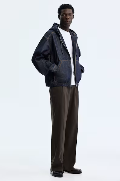 Куртка рабочего стиля с капюшоном- Заказать в России