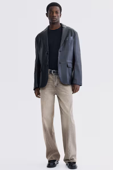 Прямые джинсы с крутящимися швами LOOSE FIT- Заказать в России