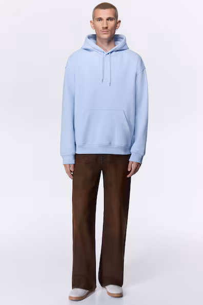 Худи свободного кроя с капюшоном- Заказать в России