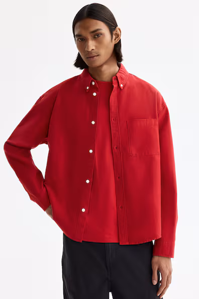 Рубашка OXFORD свободного кроя- Заказать в России