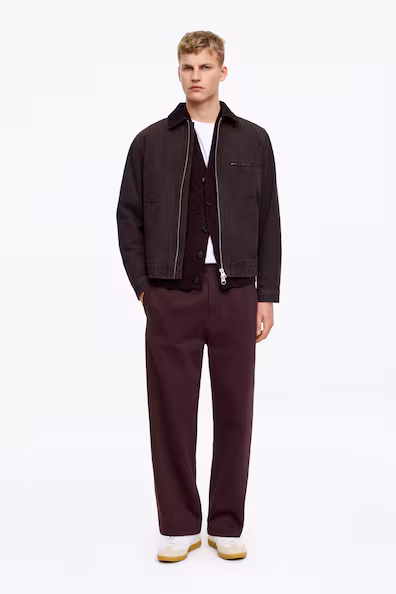 Комфортные спортивные брюки из французского футера- Заказать в России