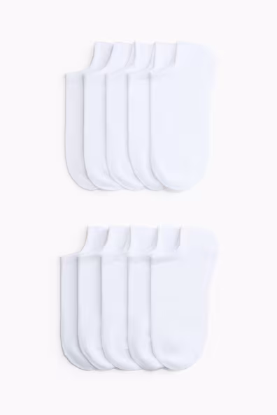 Набор из 10 пар носков до щиколотки- Заказать в России