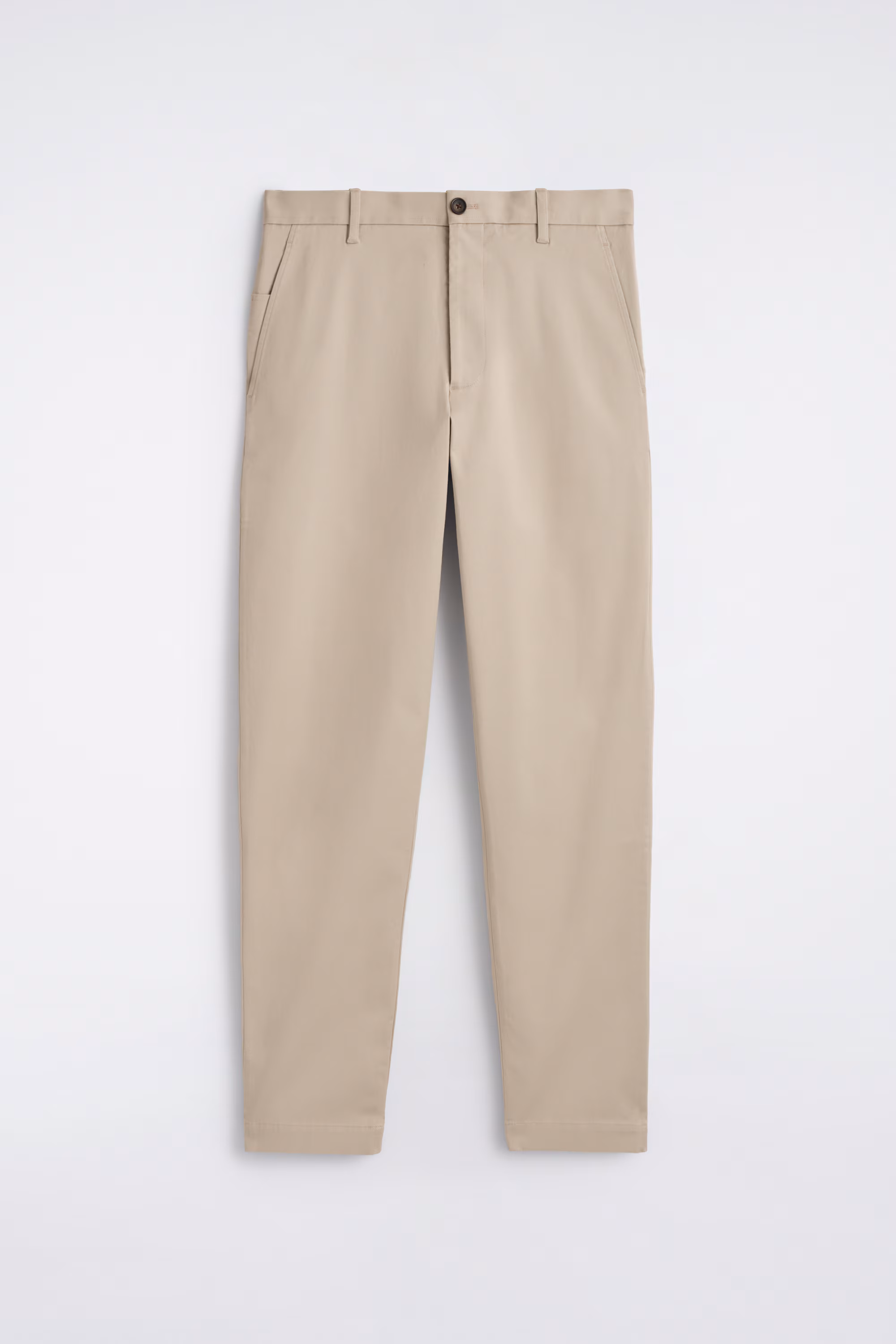 Штаны чино из хлопка с узким кроем и прямыми штанинами