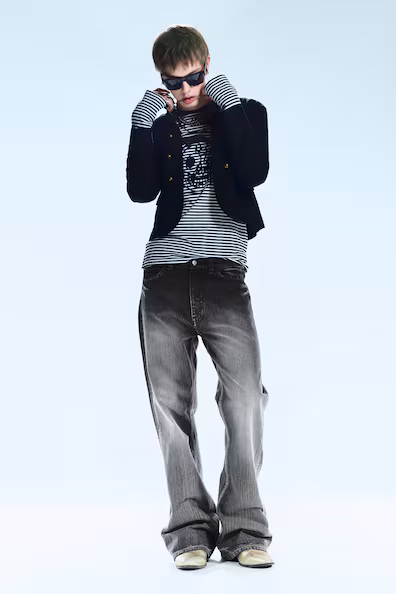 Джинсы BOOTCUT REGULAR с низкой посадкой BOO- Заказать в России