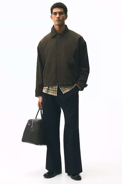 H&M Брюки свободного кроя купить с доставкой.