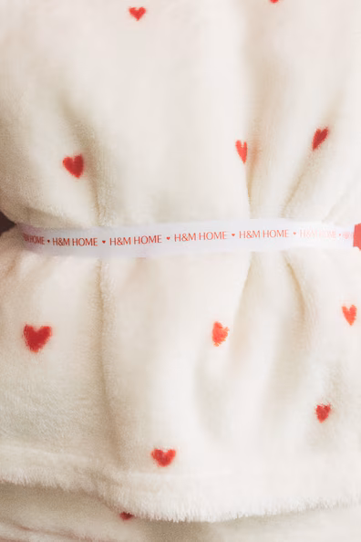 Плед из флиса с узором- Заказать в России