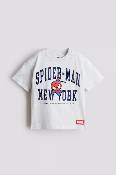 Футболка с принтом и свободным кроем- Заказать в России