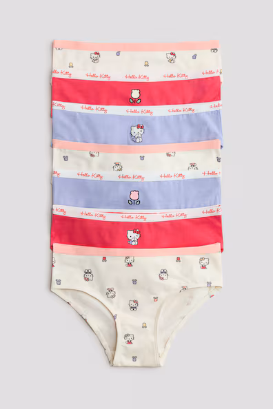 Набор из 7 трусиков из хлопка