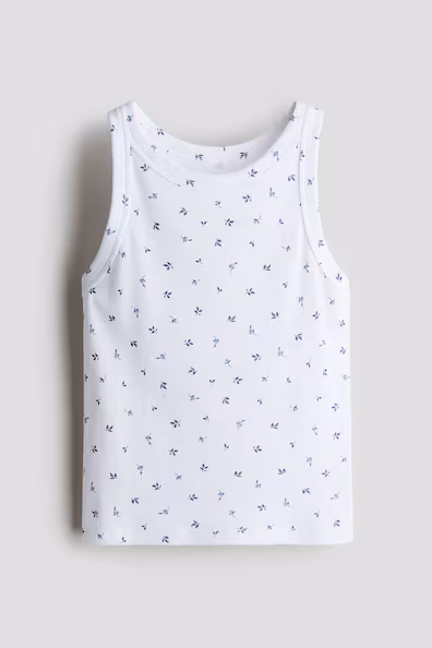 Топ без рукавов из рубчика- Заказать в России