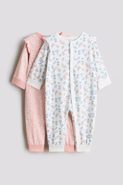 H&M Набор из 2 пижам из хлопка с принтом