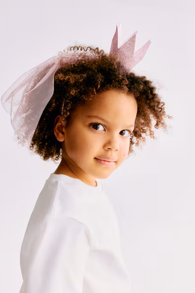 Блестящая ободок с фатой- Заказать в России