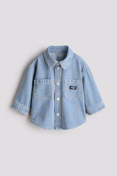 H&M Рубашка из хлопкового холста