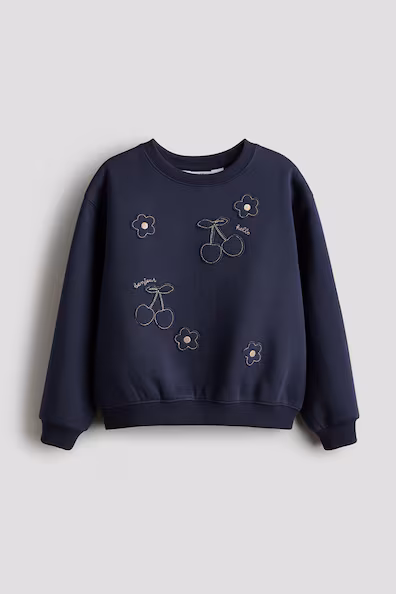 H&M Свитшот с узорами