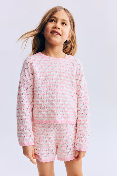 H&M Набор из 2 вещей из плотного полотна с отделкой пунто макелье