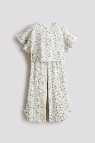 H&M Комплект из 2 изделий из джерси с текстурой