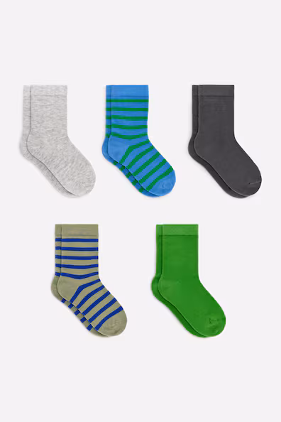 Комплект из 5 пар хлопковых носков