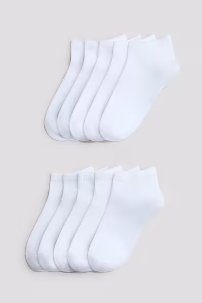 H&M Пачка из 10 пар носков до щиколотки