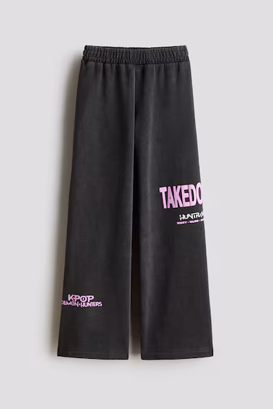 Длинные джоггеры с принтом- Заказать в России