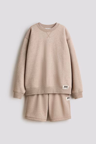 H&M Костюм из 2 предметов из мольтона